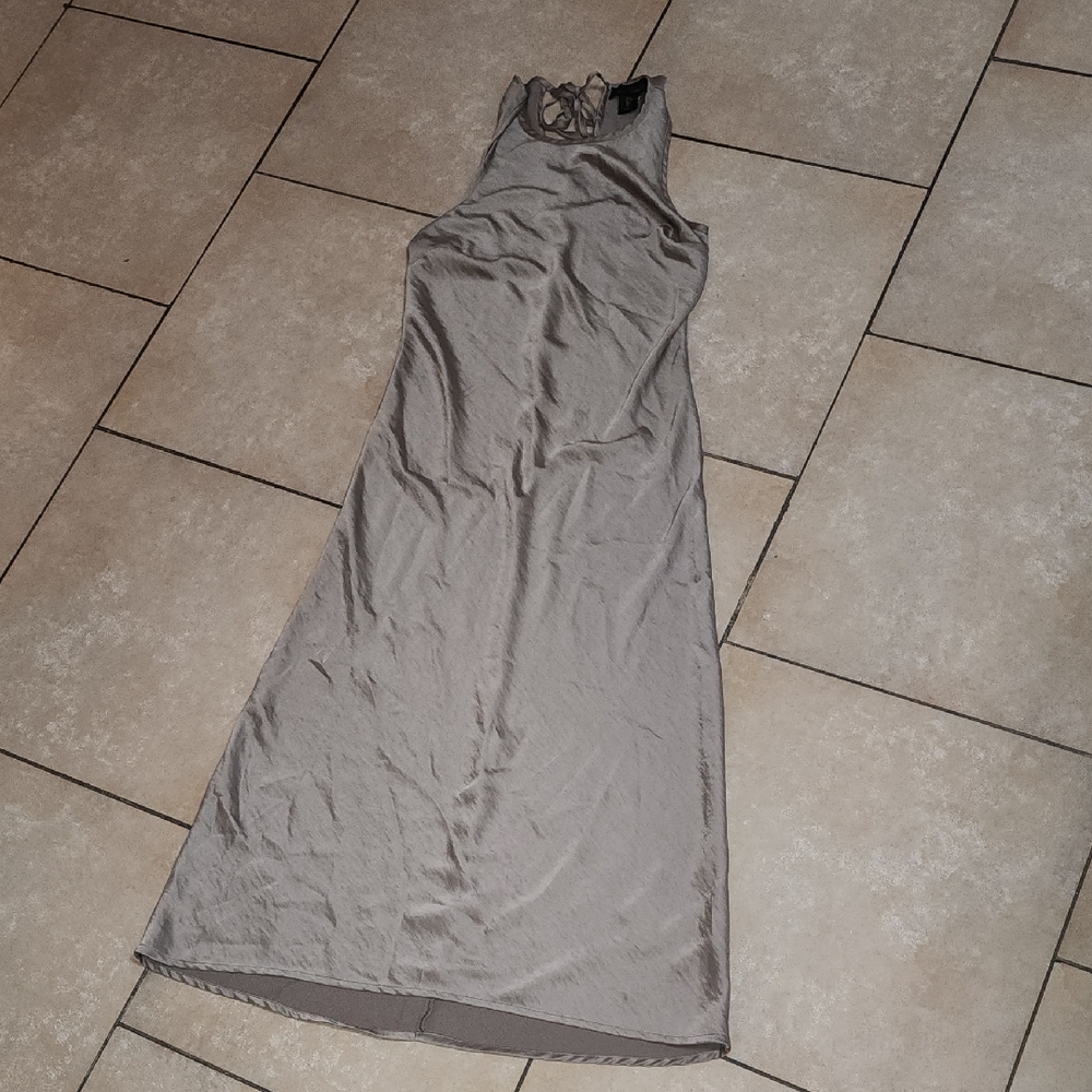 House of Harlow 1960 Gray Backless Dress